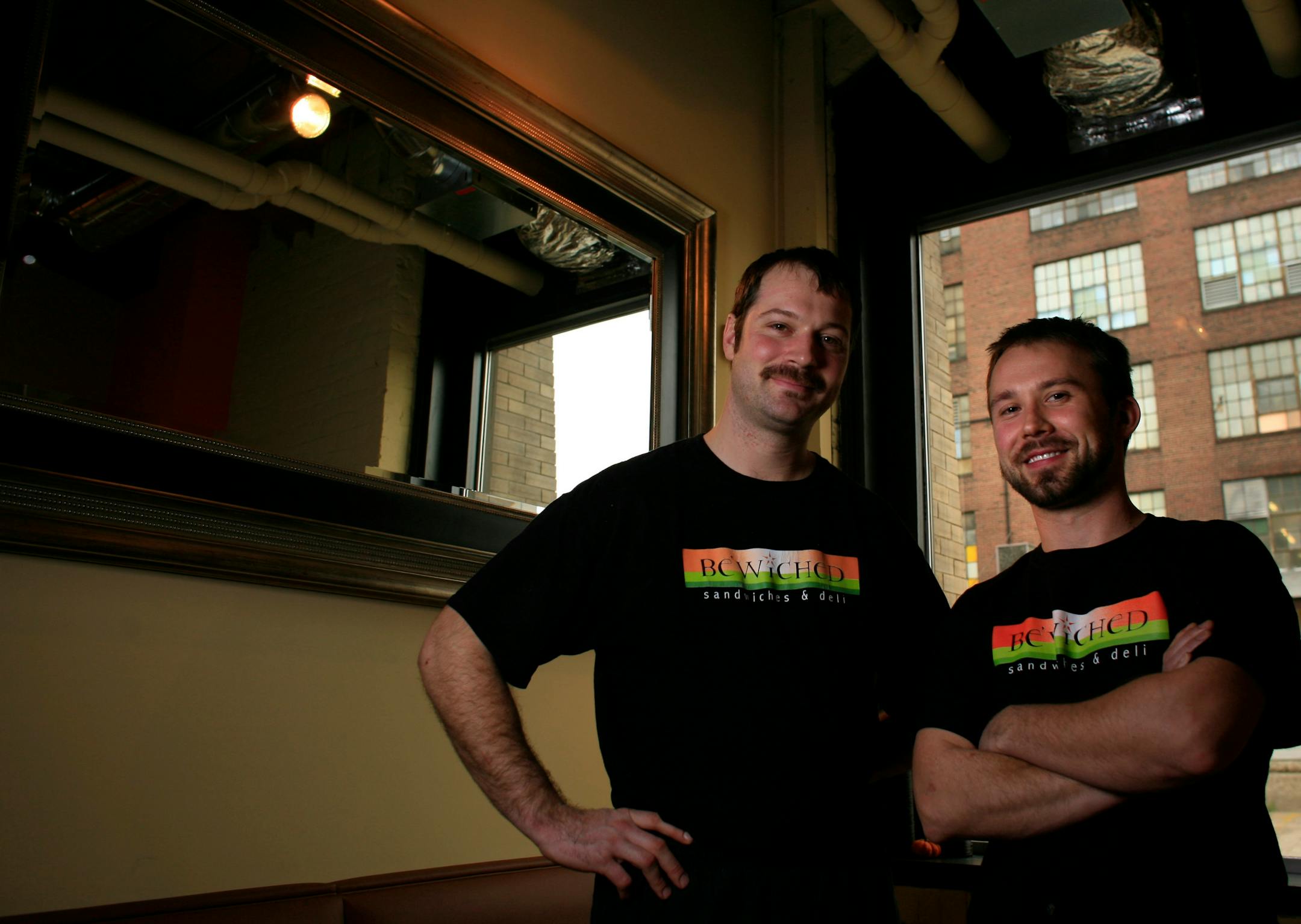 Matthew Bickford, left, and Michael Ryan are the owners of Be'Witched