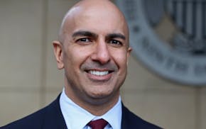 President of the Federal Reserve Bank of Minneapolis Neel Kashkari was photographed at the Federal Reserve Bank on Friday, December 22, 2017. ] Shari 