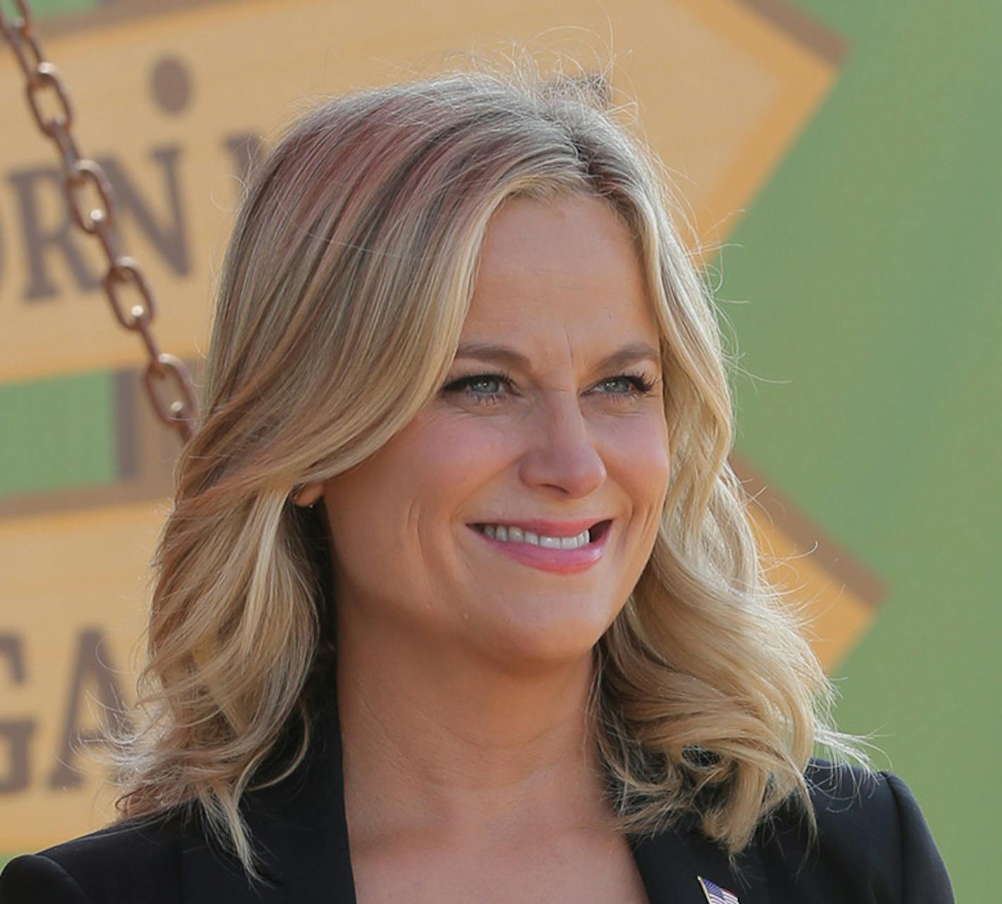 PARKS AND RECREATION -- "Pie-mary" Episode 708 -- Pictured: Amy Poehler as Leslie Knope -- (Photo by: Chris Haston/NBC) ORG XMIT: Season:7