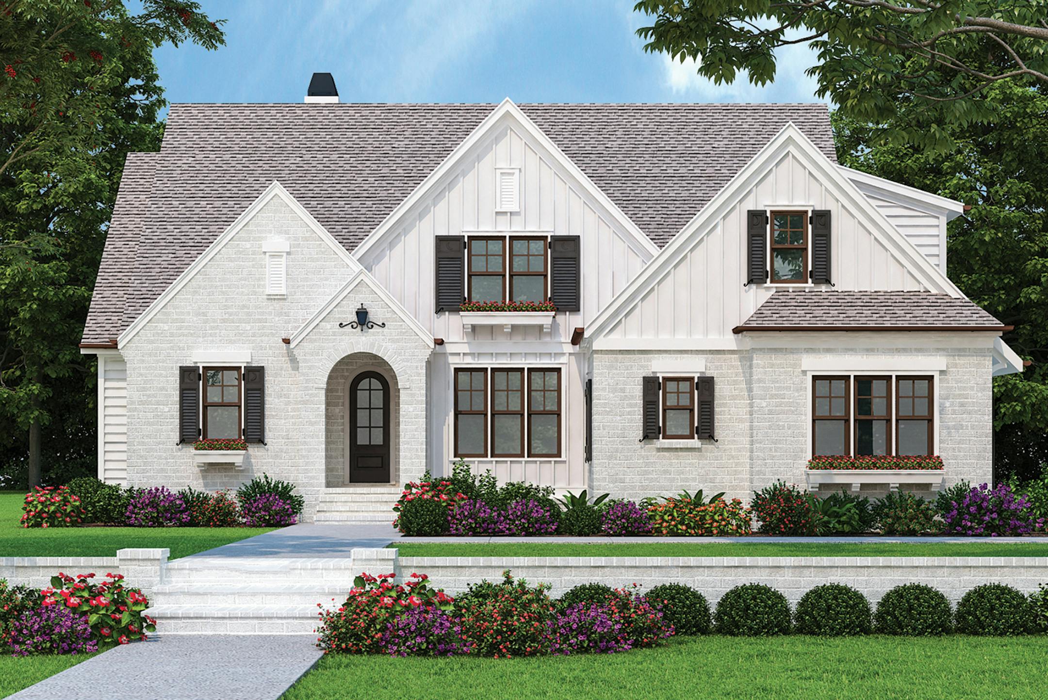ixed siding boosts curb appeal.