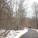 The Gateway State Trail is an urban trail amid lakes, wetlands and fields.