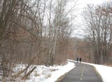 The Gateway State Trail is an urban trail amid lakes, wetlands and fields.