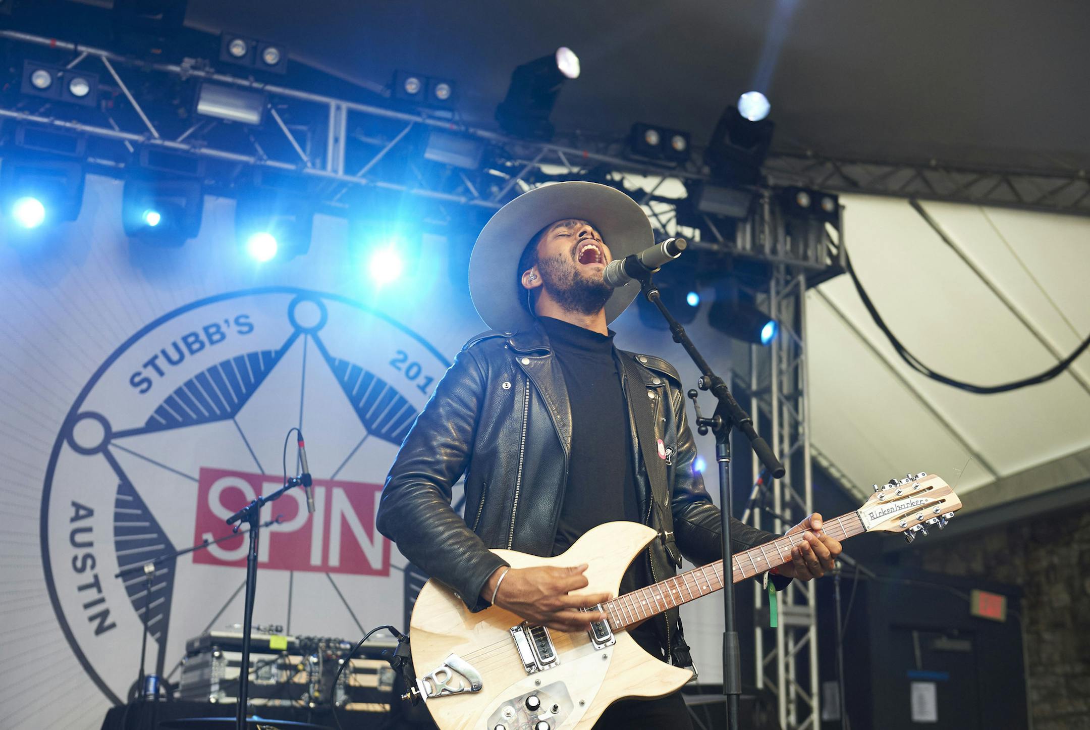 Twin Shadow perform at the Spin party at Stubb's BBQ in Austin, Texas during the 2015 South by Southwest music festival. ] (SPECIAL TO THE STAR TRIBUNE/TONY NELSON)