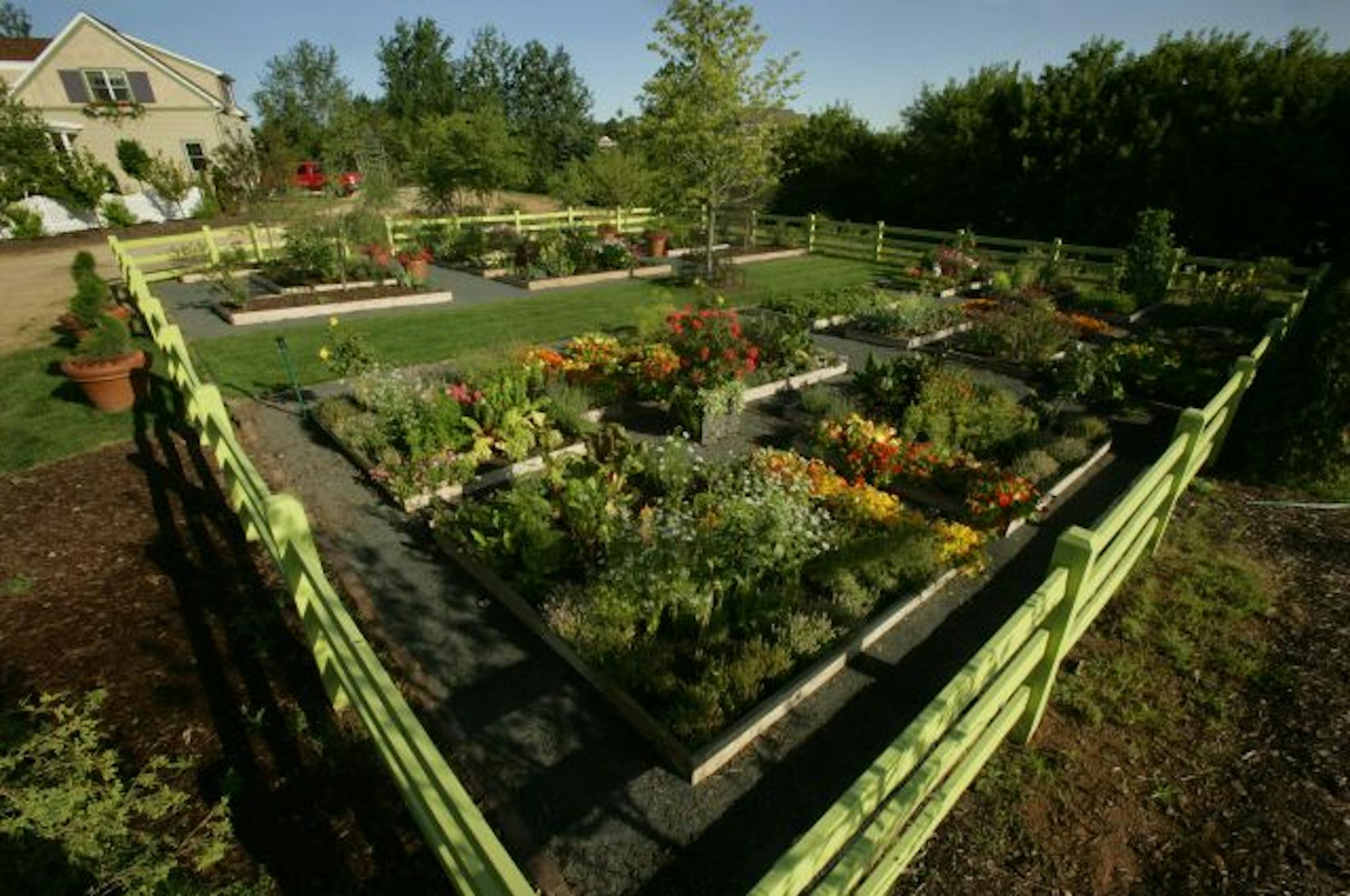 Sarah and Scott Buerkleys' beautiful garden