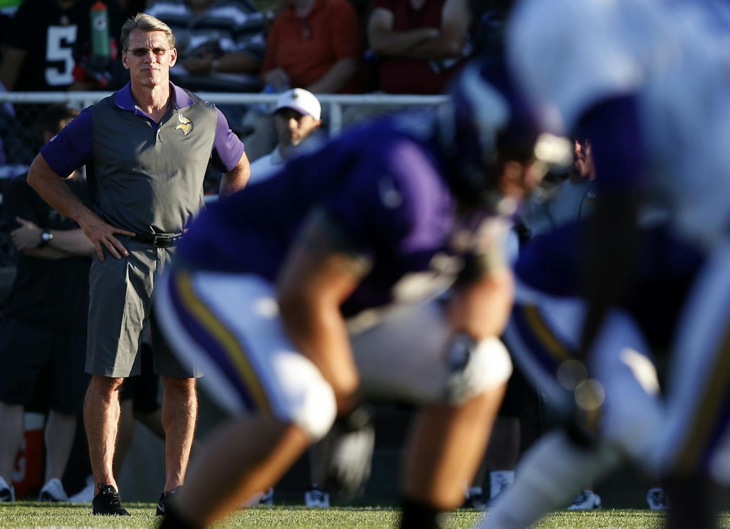 Minnesota Vikings General Manager Rick Spielman.