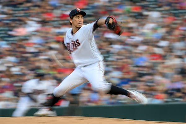 Twins' Maeda stays optimistic while enduring an unfamiliar absence