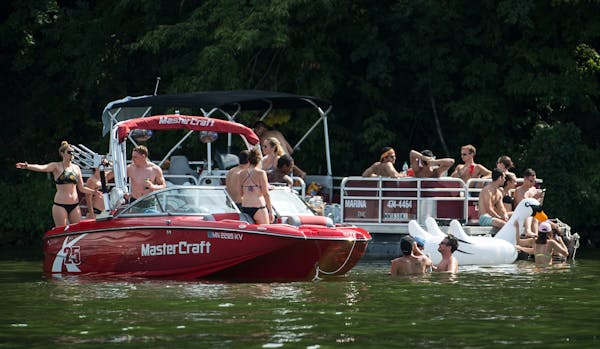 The nature of the boating scene on Lake Minnetonka complicates the search for a source of what sickened boaters over the July 4th weekend, public heal