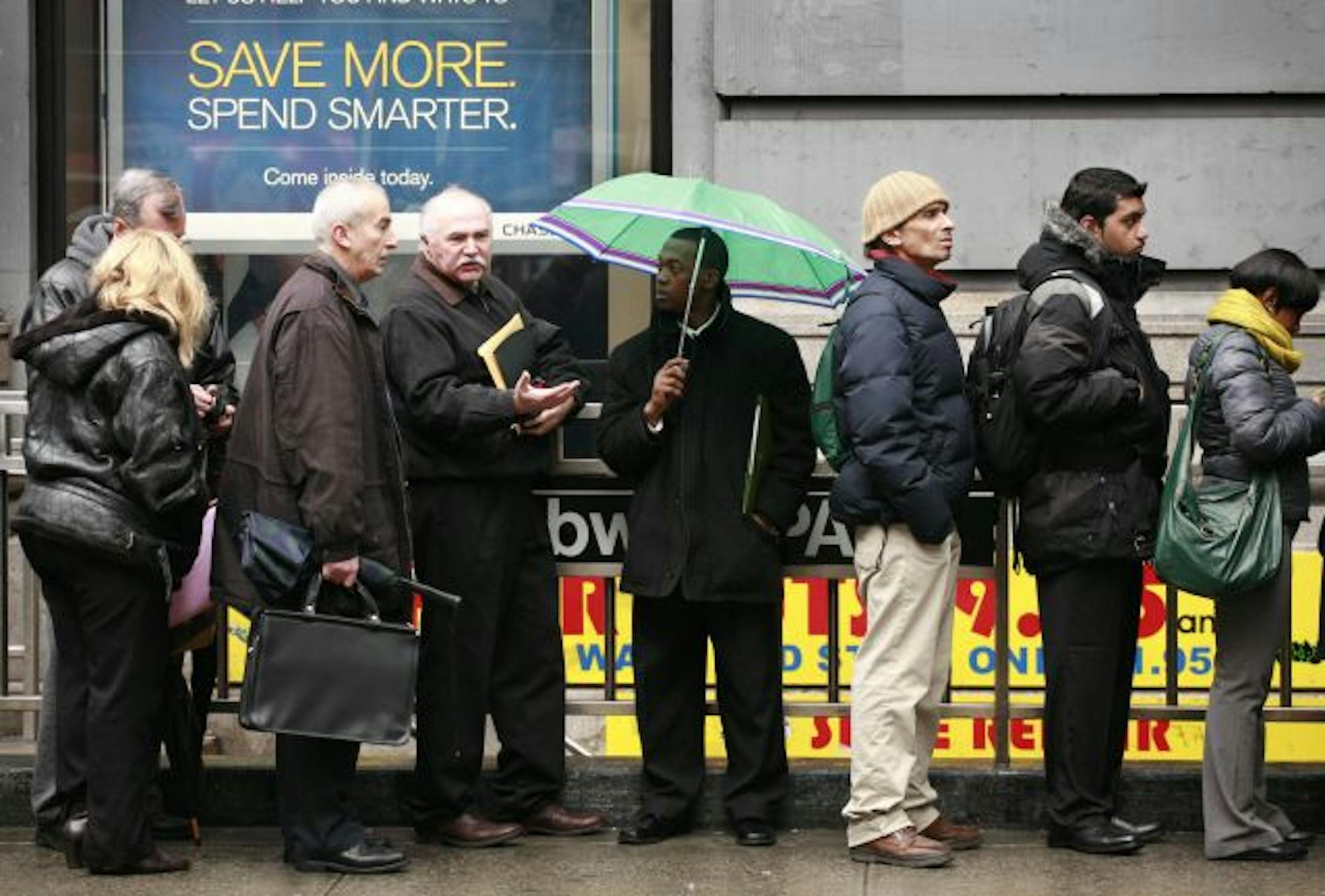 A job fair in New York.