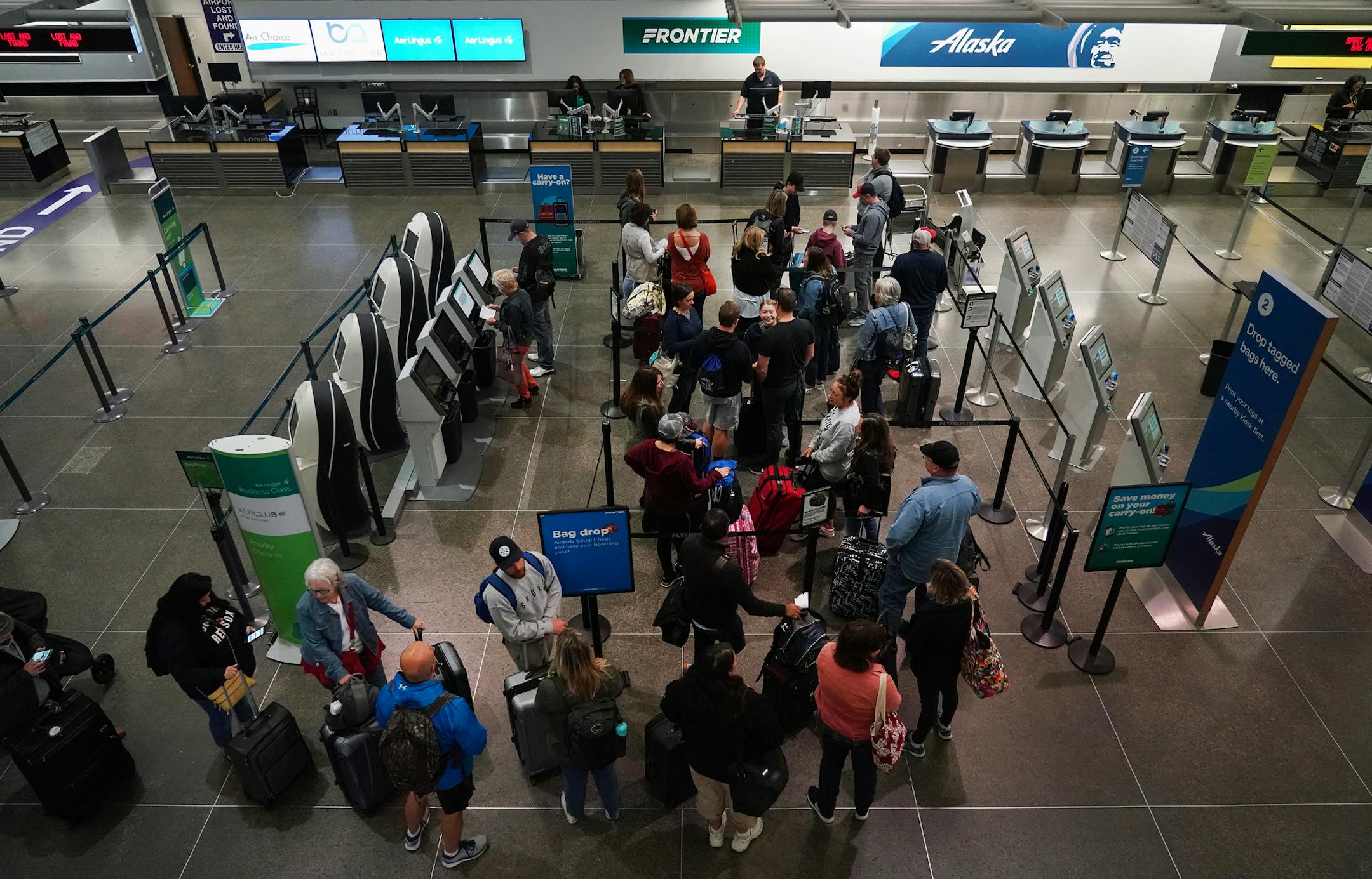 Airport traffic was steady and moving quickly through security at the start of MEA weekend at Minneapolis International Airport Terminal 1 on Wednesday morning, October 16, 2019. ] Shari L. Gross • shari.gross@startribune.com MEA weekend begins Wednesday. We'll to Terminal 1 early to monitor lines. ALSO, Looking at the airport of the future as the MAC considers how the airport itself must change over the next 20 years to meet demand. While the process is ongoing, it's agreed that the way