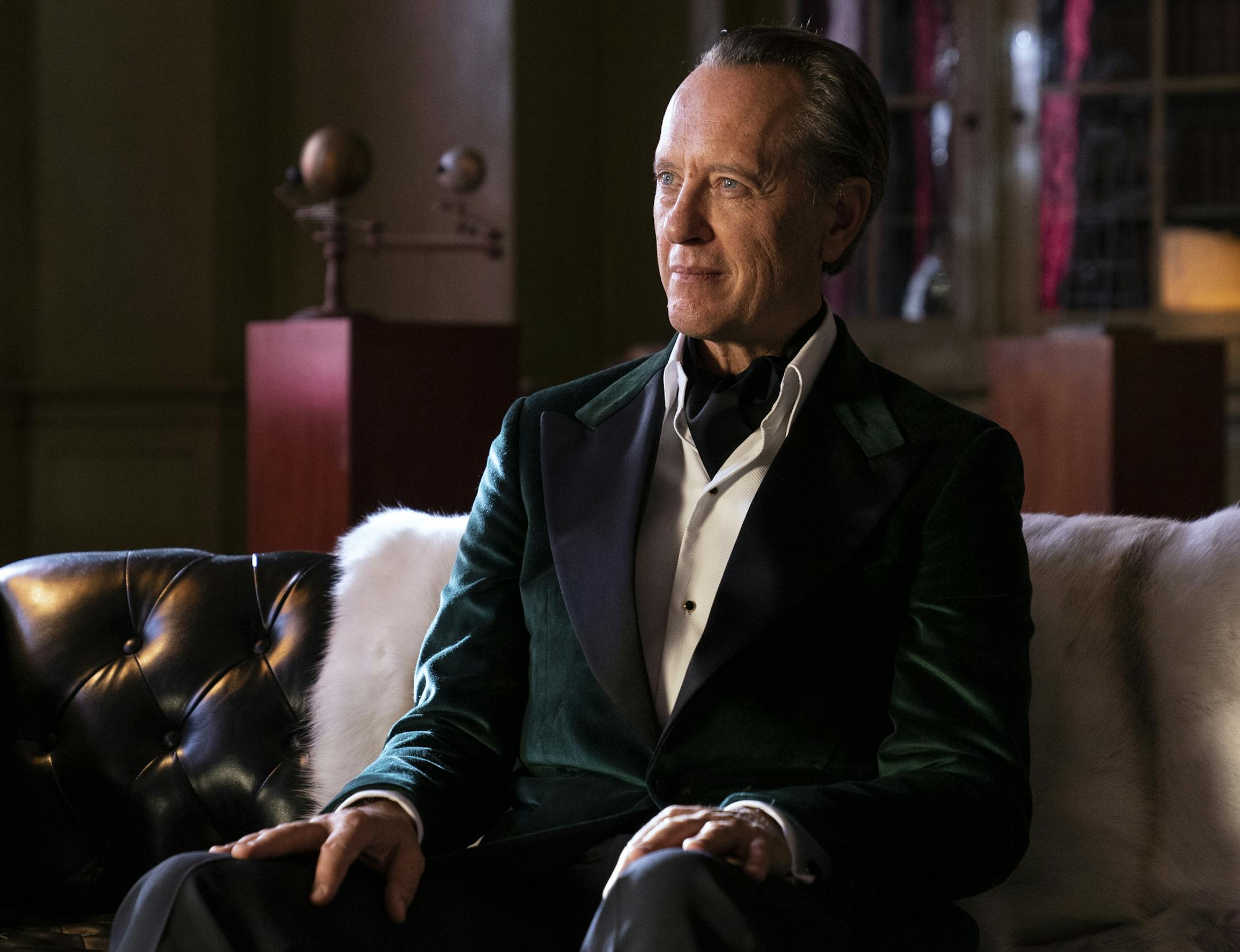 Richard E. Grant as Octavio Coleman - Dispatches from Elsewhere _ Season 1, Episode 5 - Photo Credit: Jessica Kourkounis/AMC