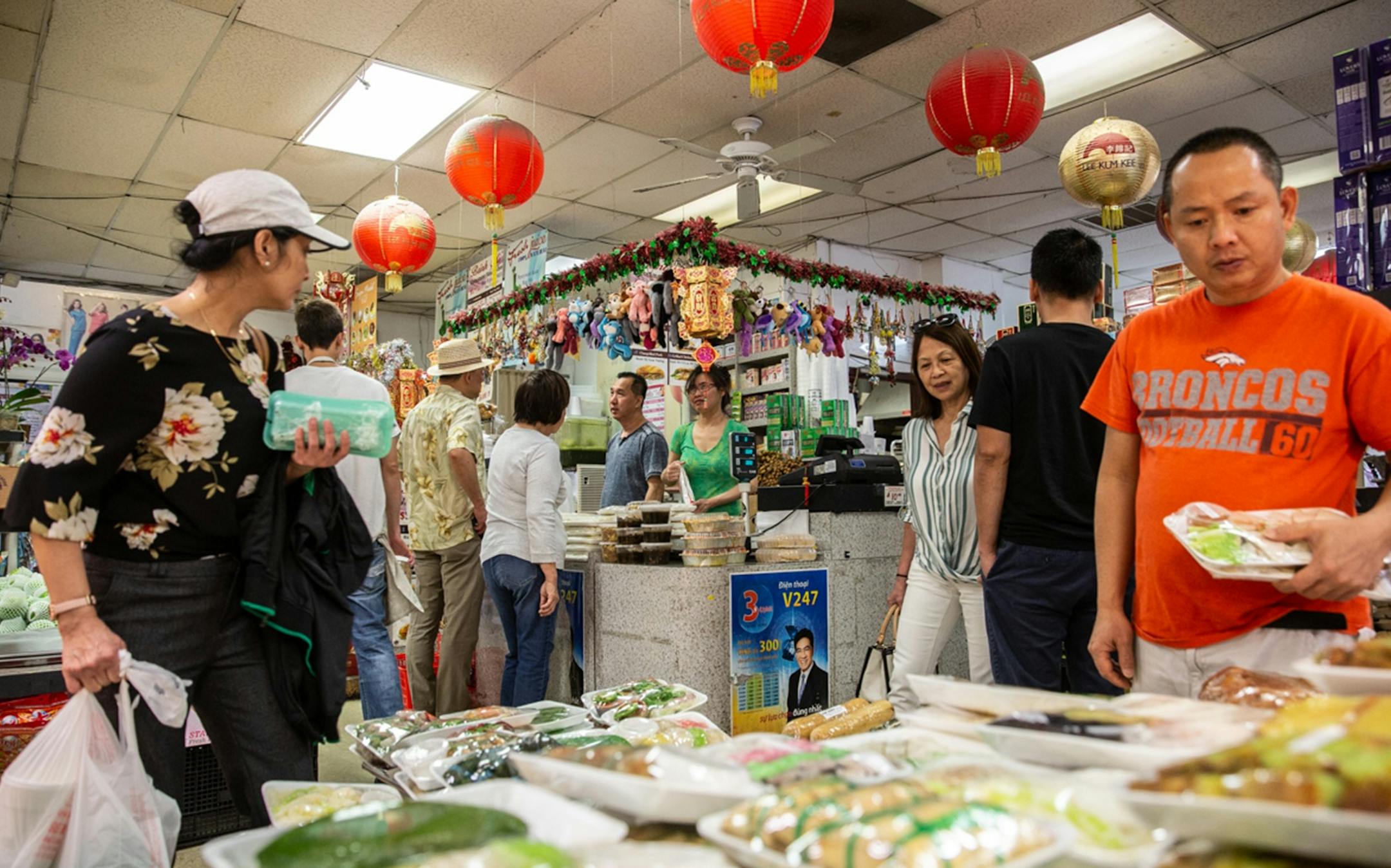 Saigon Market owner Khanh Tran will sell his company during the next couple of years after finding out that his sons do not want to go into the Orlando, Fla., family business, which Tran has owned more than 25 years. (Sarah Espedido/Orlando Sentinel/TNS) ORG XMIT: 1282812
