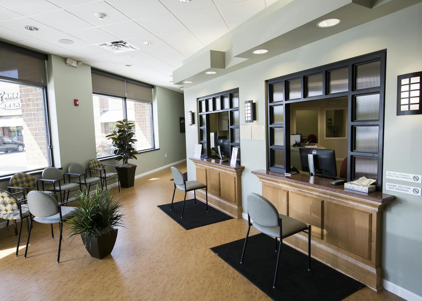 The waiting room at the MedExpress Urgent Care clinic that will soon be open in Plymouth. ] (Leila Navidi/Star Tribune) leila.navidi@startribune.com BACKGROUND INFORMATION: The MedExpress Urgent Care clinic that will soon be open in Plymouth seen on Tuesday, September 13, 2016. UnitedHealth Group is making one of its first large forays into patient care in Minnesota with new urgent care centers planned for the Twin Cities. The company's Optum division this week is announcing new clinics for Plym