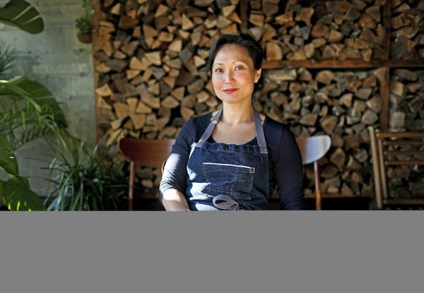Chef and owner Ann Kim at Young Joni