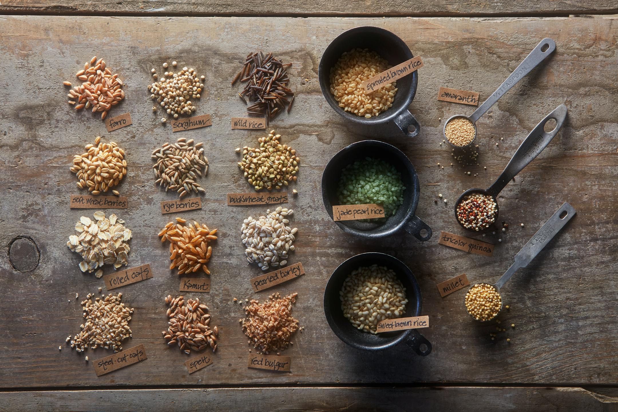 Think beyond oats for a modern take on porridge. Photo: Dennis Becker, food styling by Lisa Golden Schroeder.