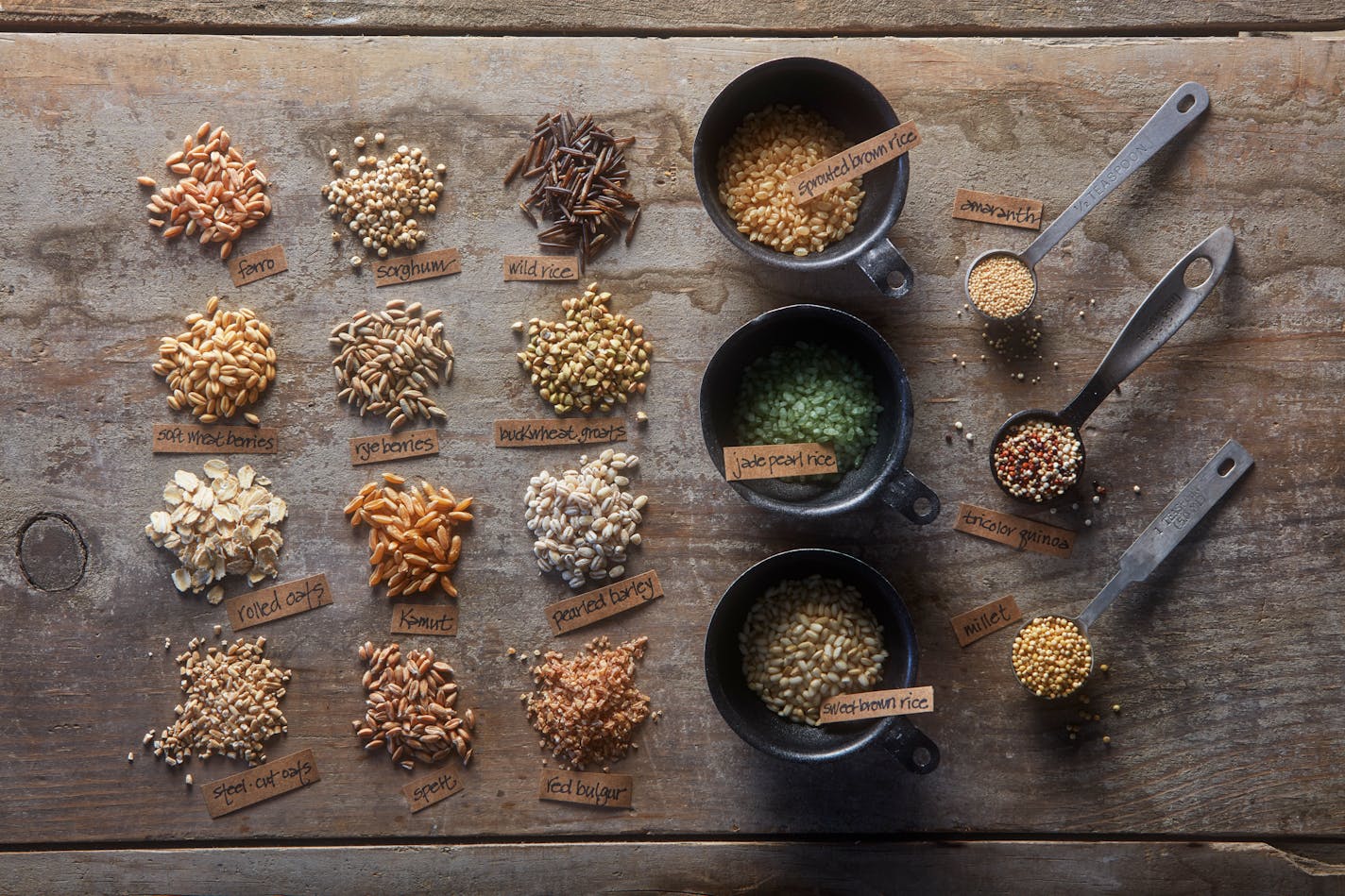 Think beyond oats for a modern take on porridge. Photo: Dennis Becker, food styling by Lisa Golden Schroeder.