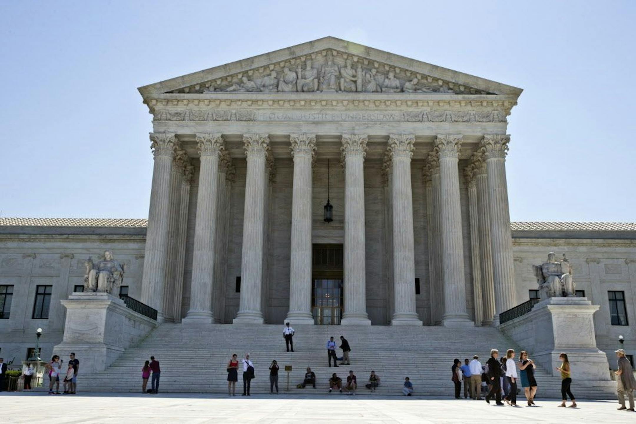 FILE - In this June 20, 2016 file photo, the Supreme Court is seen in Washington.
