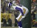 Randy Moss made a statement after he caught a 34-yard touchdown pass in the fourth quarter of a playoff game against the Packers at Lambeau Field in 2
