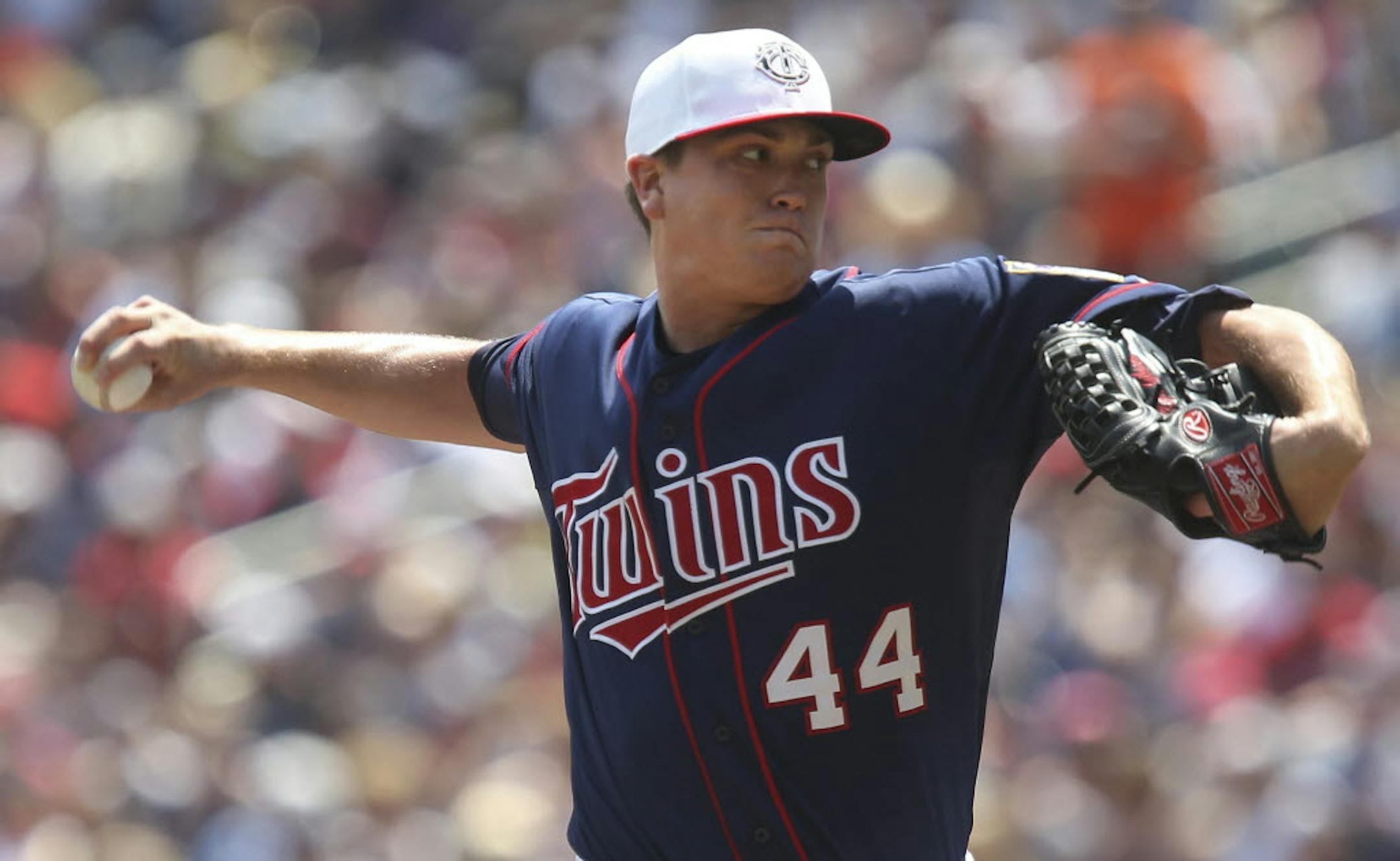 Kyle Gibson gave up 11 hits and eight runs in 5 1/3 innings Thursday against the Yankees.