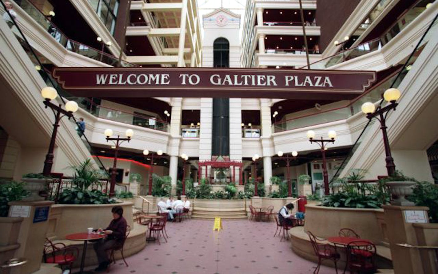 Galtier Plaza in Lowertown, St. Paul.