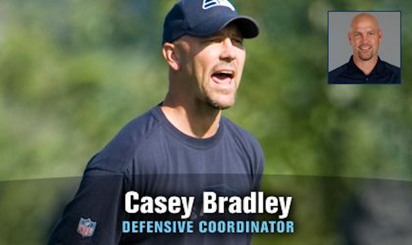 First-year Seattle Seahawks defensive coordinator Casey (Gus) Bradley, a native of Zumbrota, Minn., got his coaching start in 1990 as a North Dakota State graduate assistant.