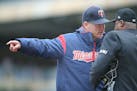 Twins manager Paul Molitor argued a call with umpire Alan Porter on Thursday afternoon.