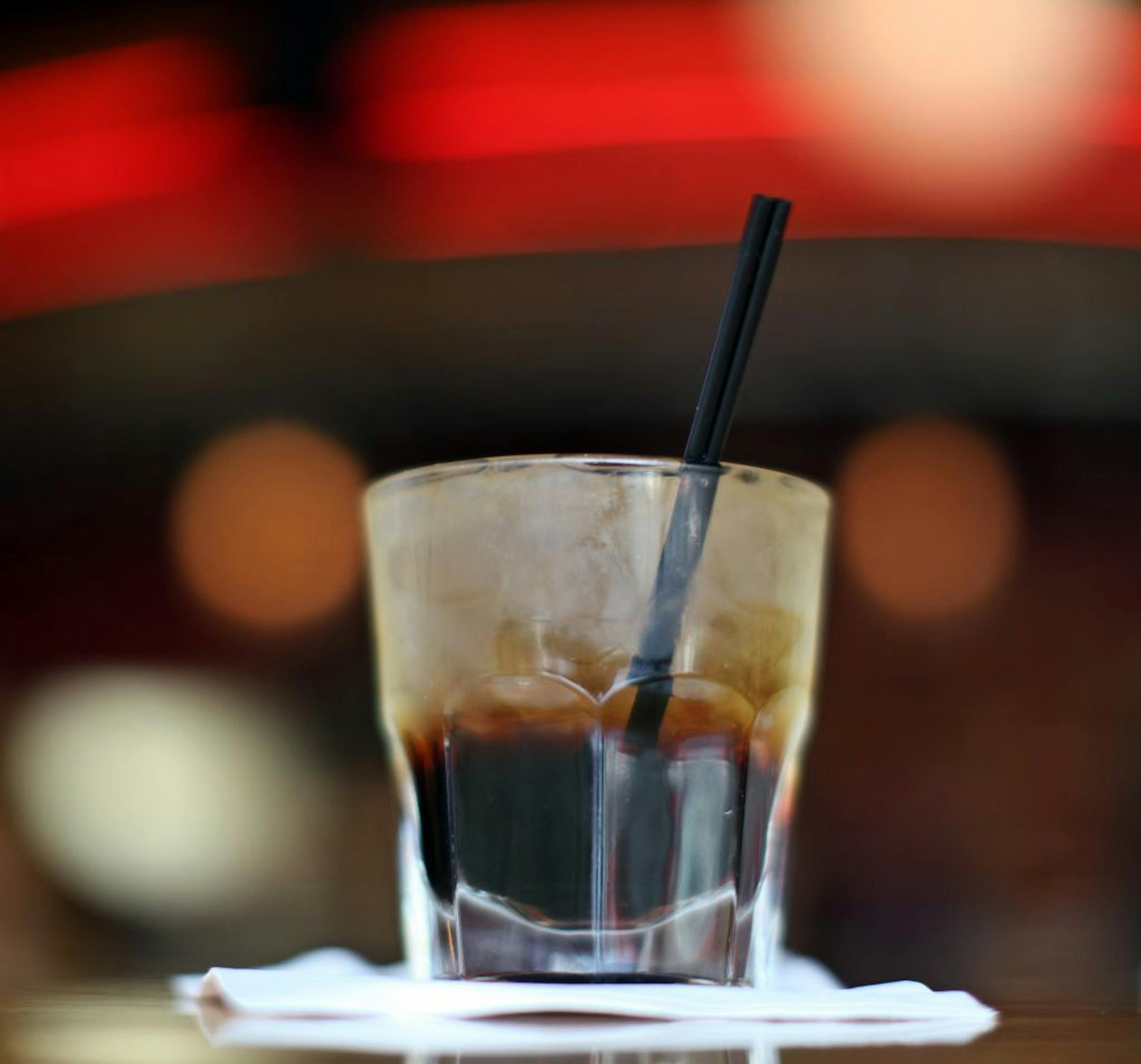 Local rapper/ singer Dessa Darling's favorite drink at Fuji-Ya in Minneapolis, Minn. is a black belt; Kahlua and sake.
