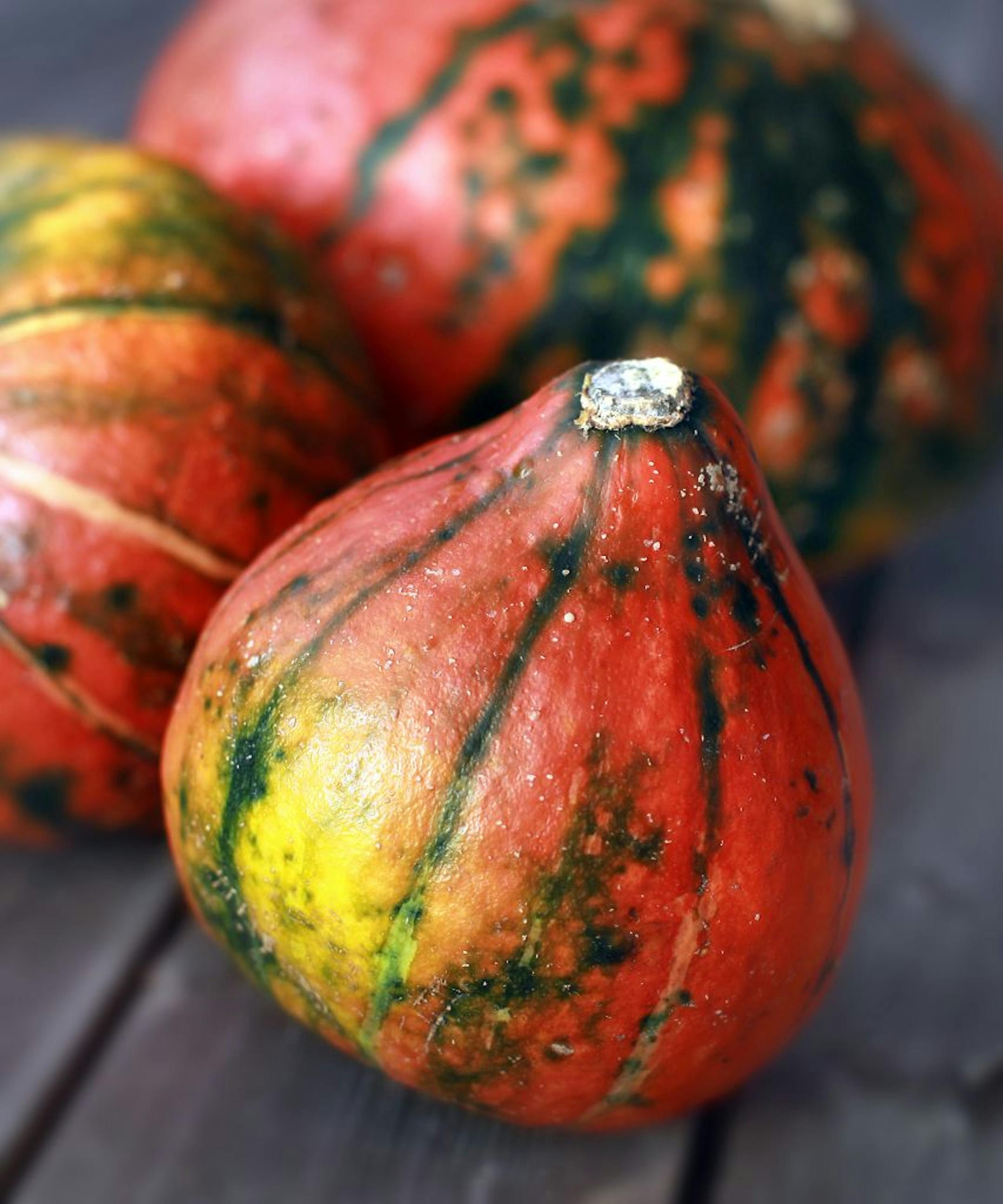 Everyone's familiar with acorn squash; be adventurous and experiment with different types of squash such as ambercup, which is related to the buttercup.