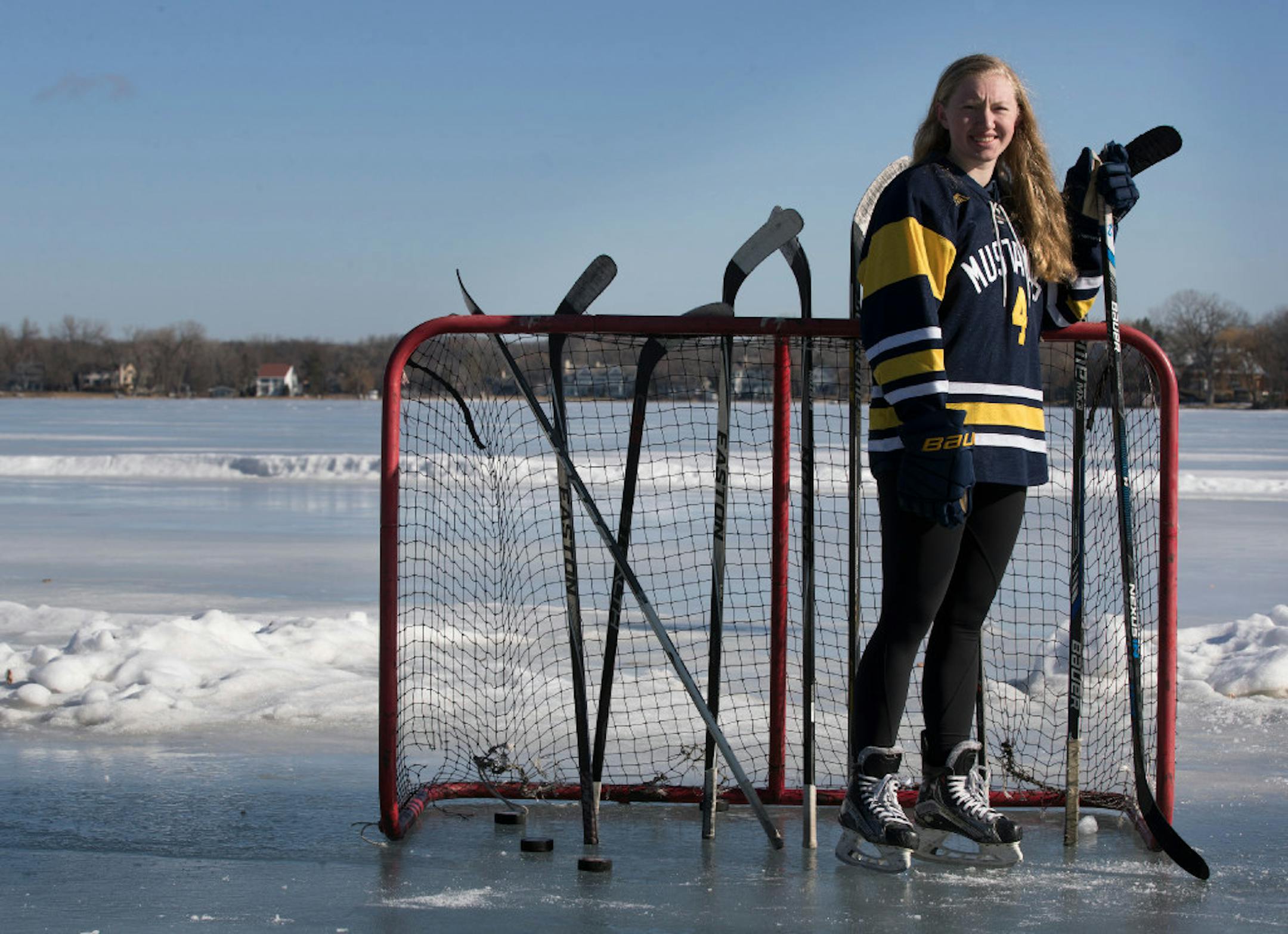 Grace Zumwinkle of Breck, recently named Star Tribune Metro Player of the Year, was honored as Ms. Hockey on Sunday by Let's Play Hockey magazine as the top senior girls' hockey player in the state.