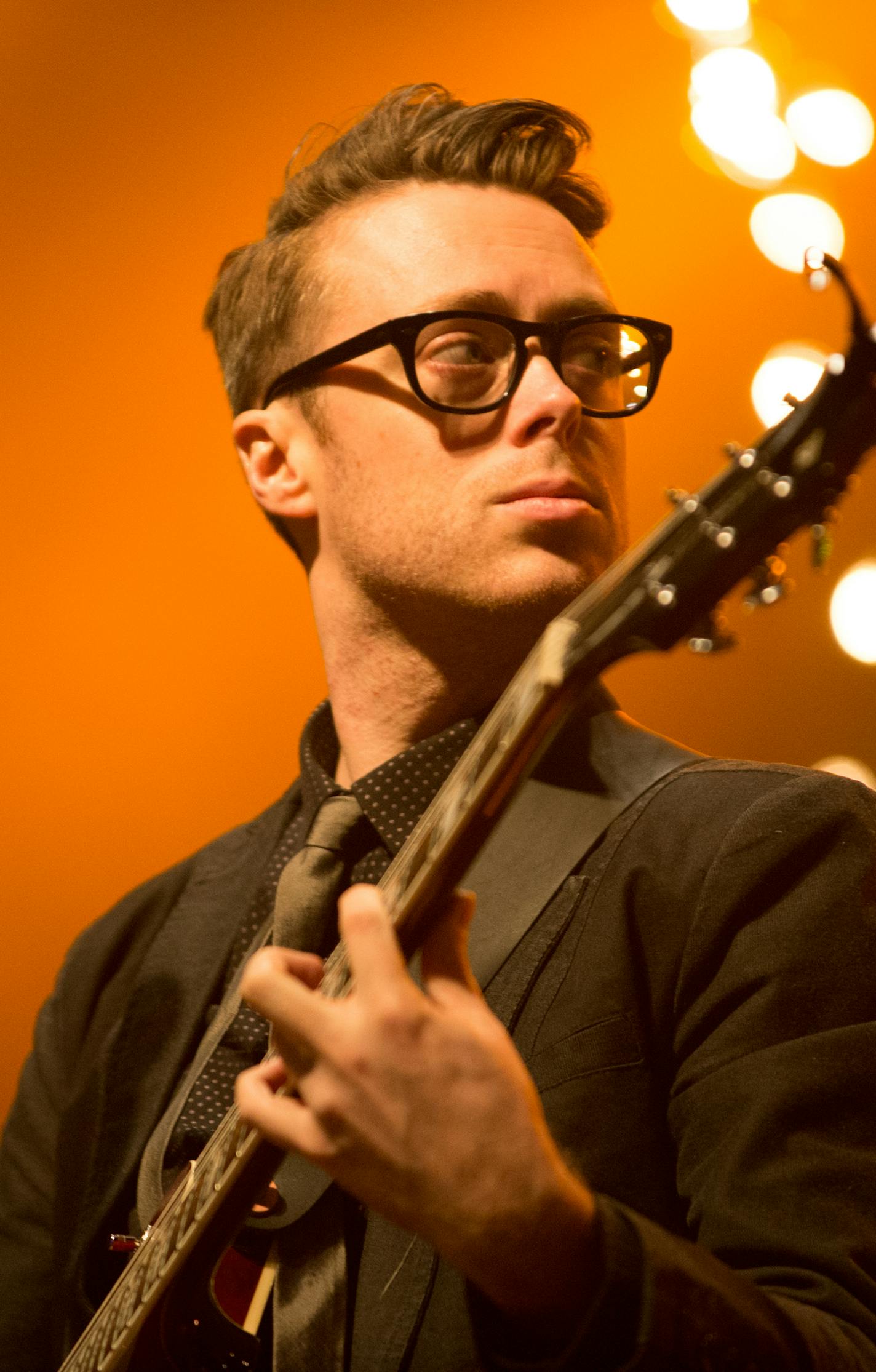 Jeremy Messersmith performs during his band's soundcheck on Friday night at First Avenue. ] AARON LAVINSKY &#x2022; aaron.lavinsky@startribune.com Jeremy Messersmith is photographed with bandmates Friday, Dec. 19., 2014 at First Avenue in downtown Minneapolis.