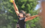 Two of the metro's best pitchers, Anoka's Amber Elliott (pictured) and Spring Lake Park's Halley Jones, square off Tuesday at 4:30 p.m. when Anoka pla