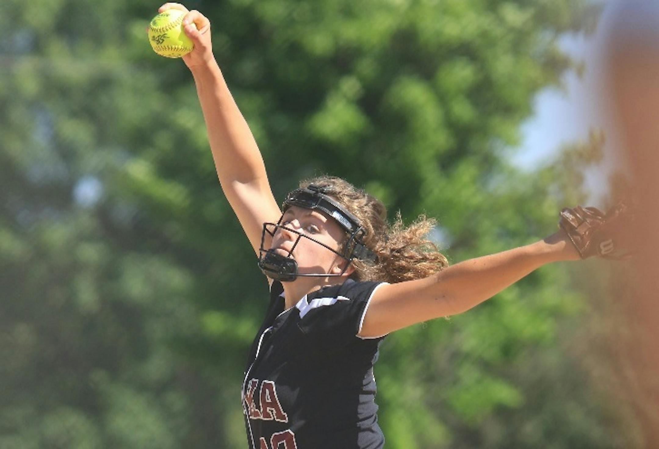 Two of the metro's best pitchers, Anoka's Amber Elliott (pictured) and Spring Lake Park's Halley Jones, square off Tuesday at 4:30 p.m. when Anoka plays at Spring Lake Park.