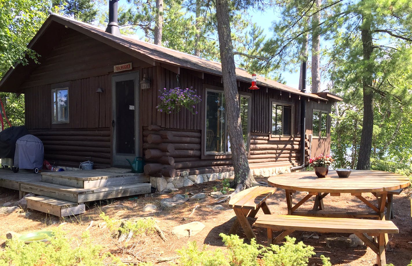 Cabin country in Minnesota