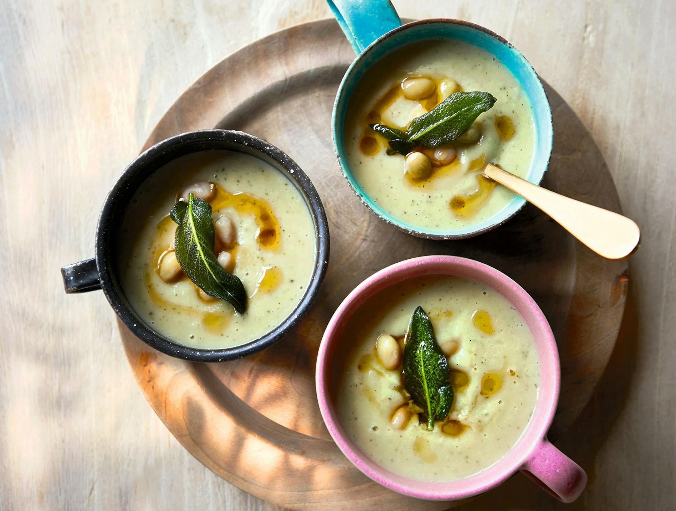 Roasted Parsnip Soup from "Soup, Broth, Bread," by Rachel Allen (September 2022, Michael Joseph, $35); photography by Maja Smend and Joanne Murphy