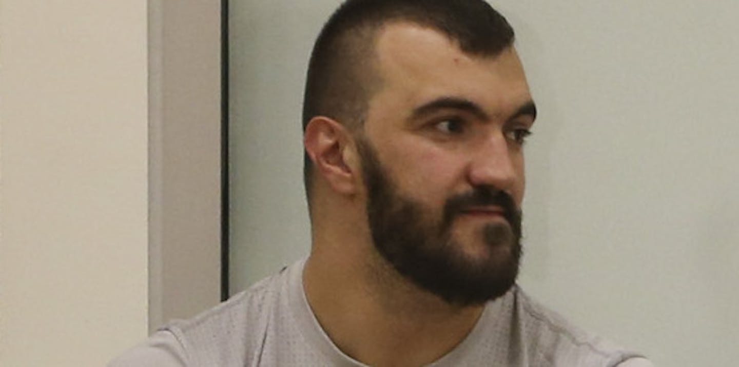 Timberwolves center Nikola Pekovic