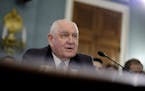 Sonny Perdue, the Trump administration&#x2019;s agriculture secretary, testifies before the House Committee on Agriculture on Feb. 27. (T.J. Kirkpatri
