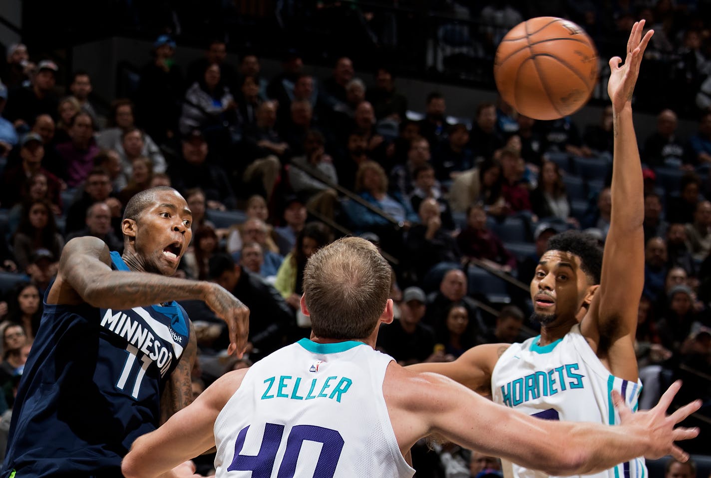 Guard Jamal Crawford (11) gives the Wolves' second unit more scoring punch.