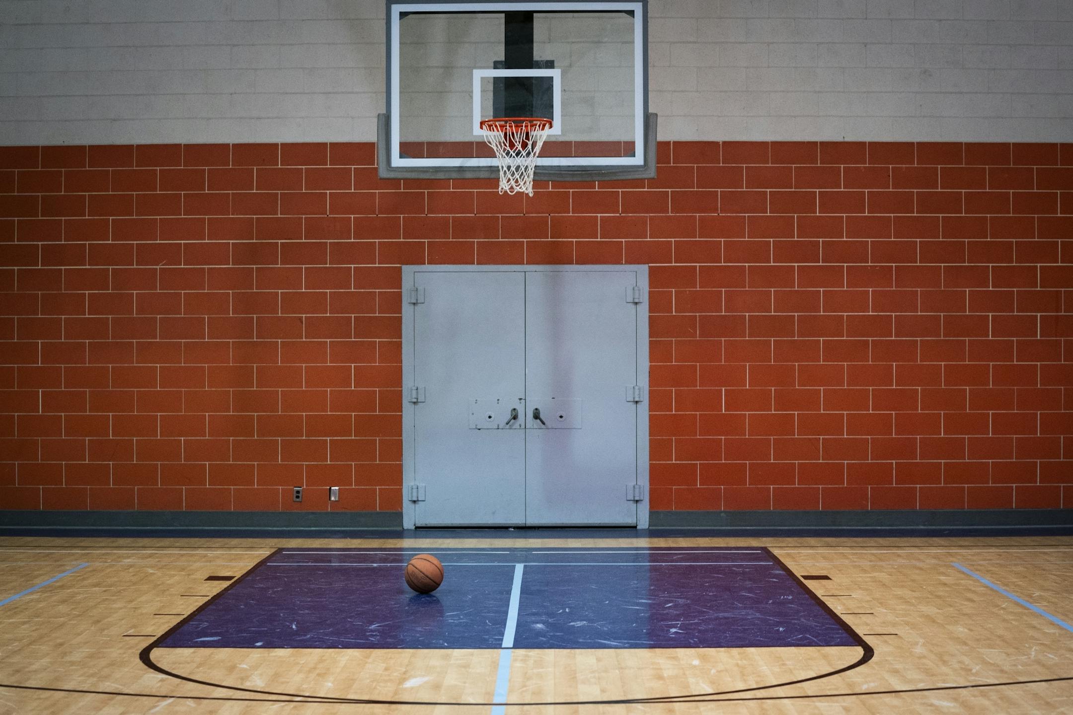 The gym at Stillwater prison, seen on Jan. 25. On Wednesday, lawmakers returned to hold their hearing there.