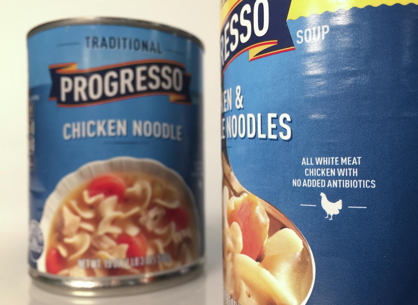 Progresso is the first major U.S. soup brand to make the switch to hormone and antibiotic-free chicken in its soups.