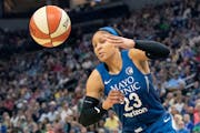 Maya Moore was an All-WNBA selection seven times and won four league titles with the Lynx.