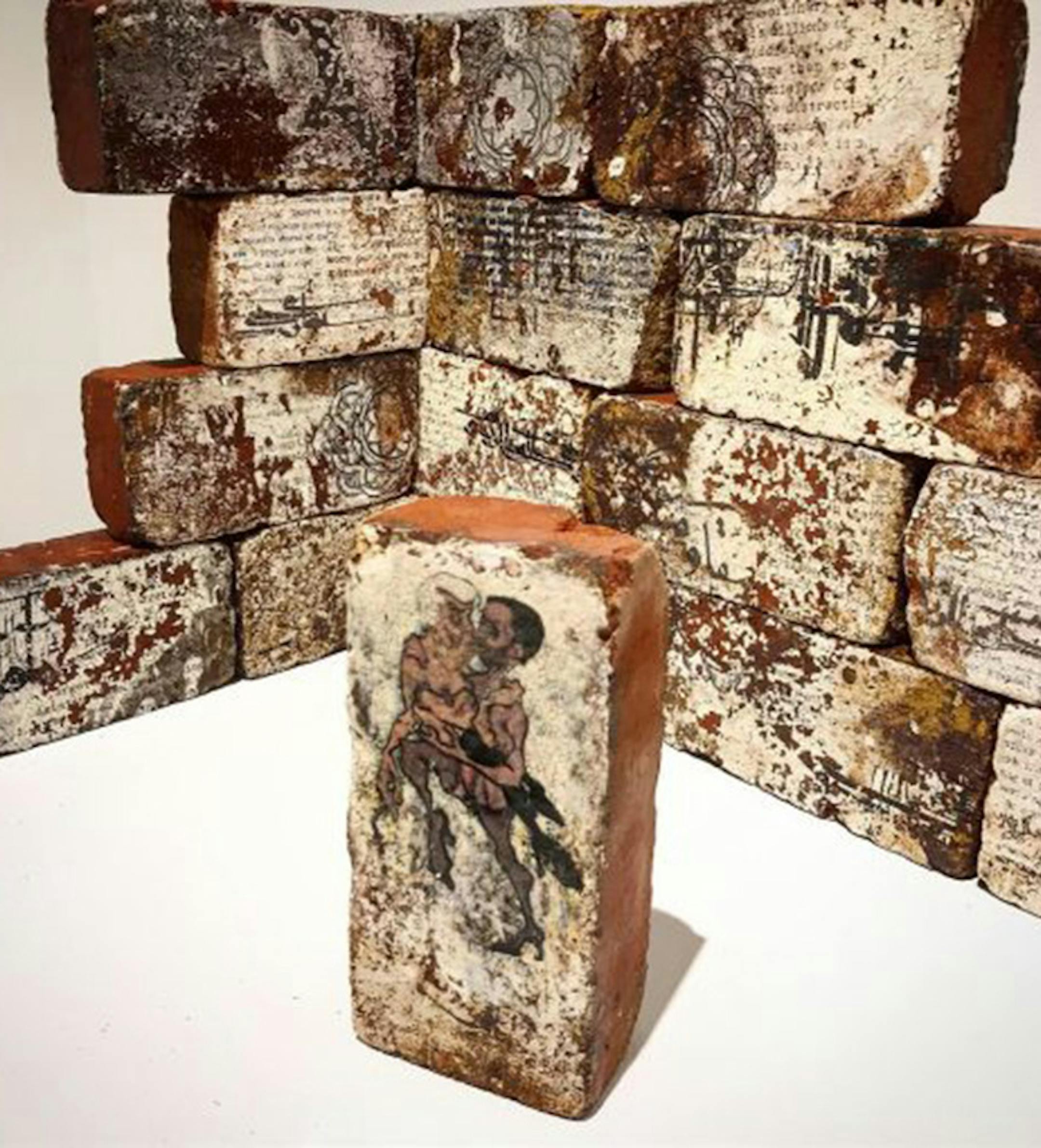 Art installation by Nooshin Hakim as part of Iranian Culture Week at Artspace.