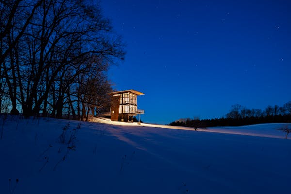 Wisconsin rental cabin's tower architecture is 'part of the destination'