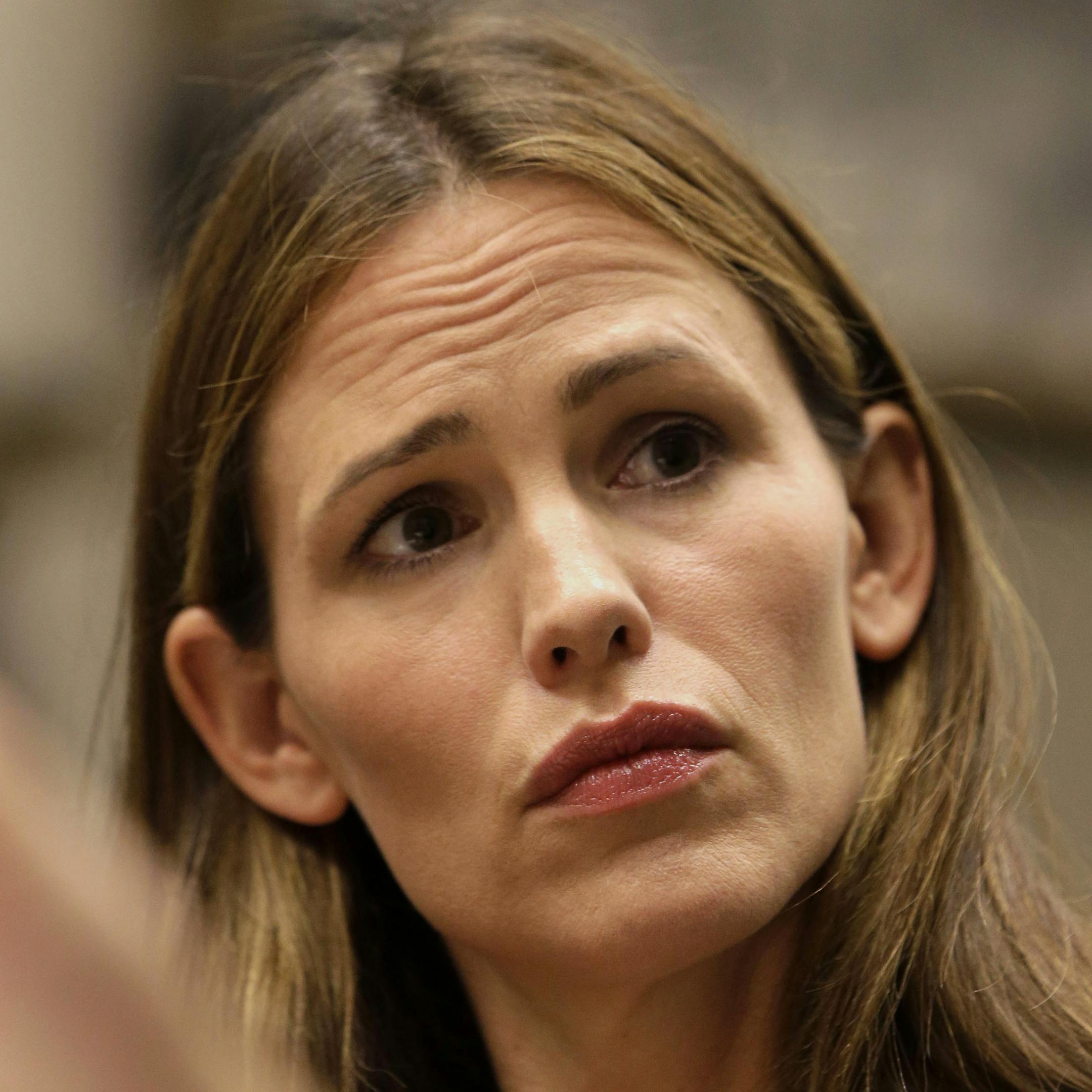 This photo taken Aug. 13, 2013 shows actress Jennifer Garner at a hearing of the Assembly Judiciary Committee to support of a bill that would limit the ability of paparazzi to photograph children of celebrities and public figures, at the Capitol in Sacramento, Calif. Garner, who has most notably advocated for legislation that protects children from paparazzi, continues her focus on another project: early childhood education. The former "Alias" star and mother of three says "education is without