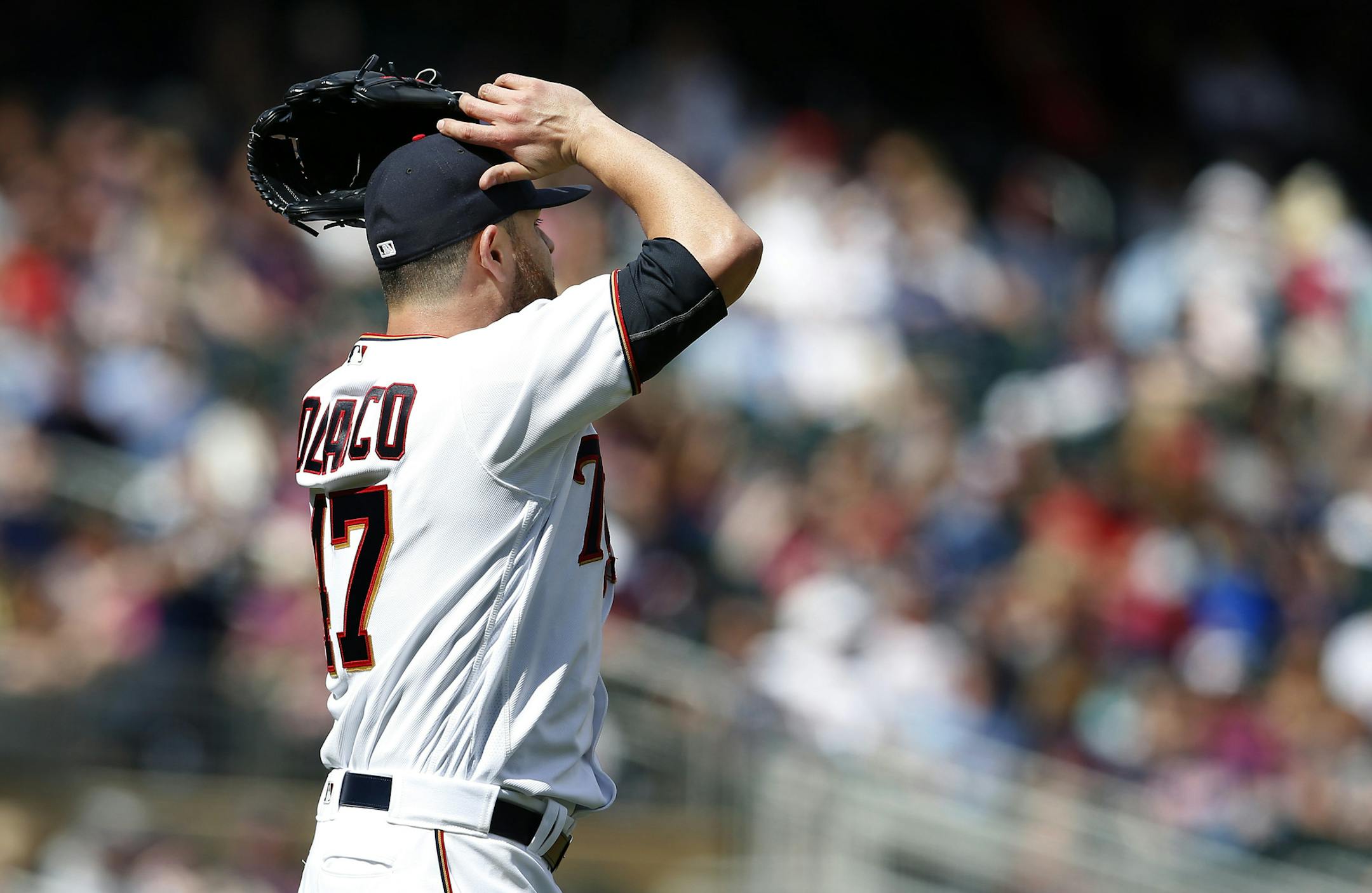 Twins starting pitcher Ricky Nolasco