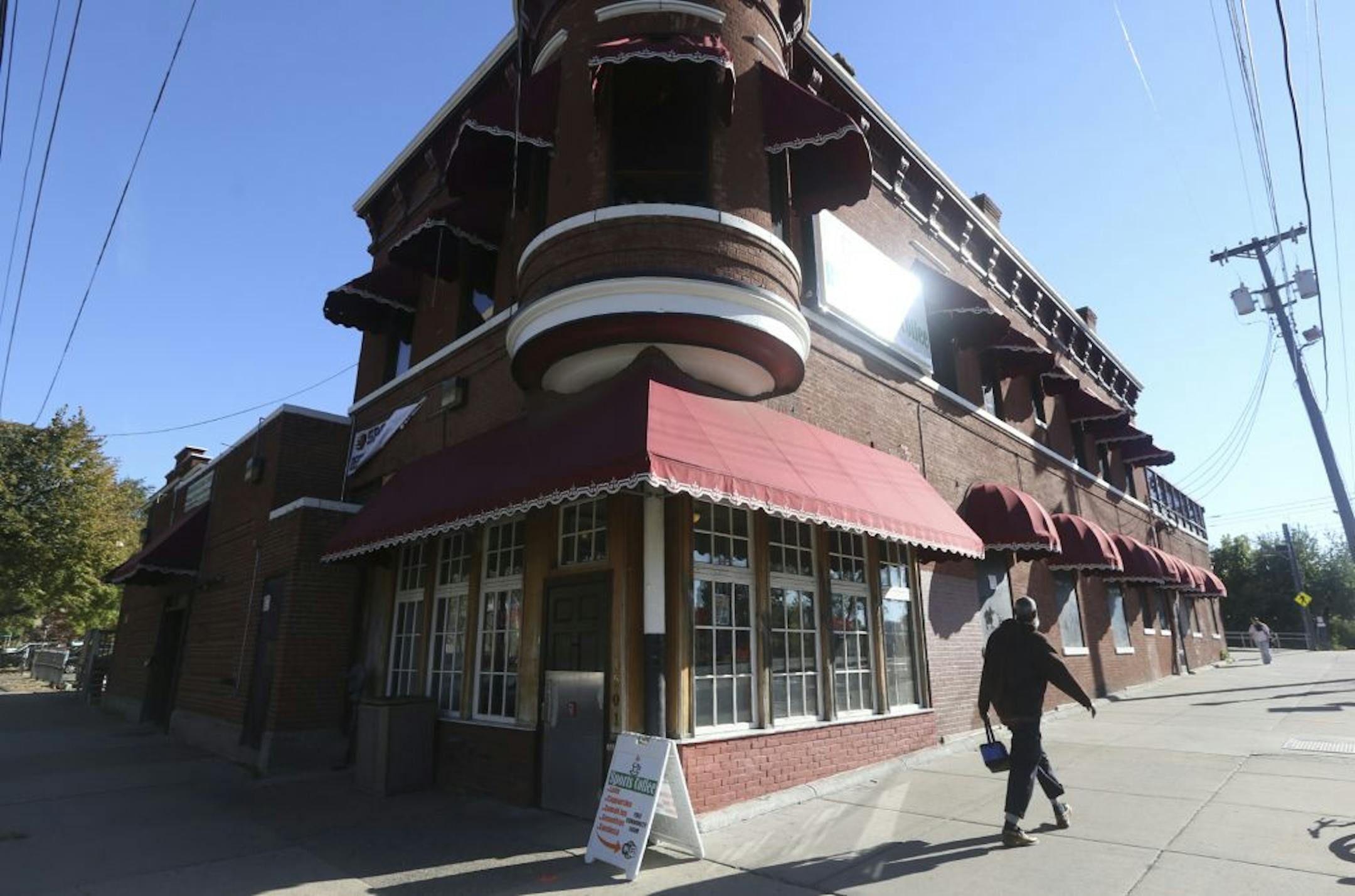 This former Gluek Brewery tie house now houses Quba Restaurant and Coffee in Minneapolis Min., Wednesday September 26, 2012.
