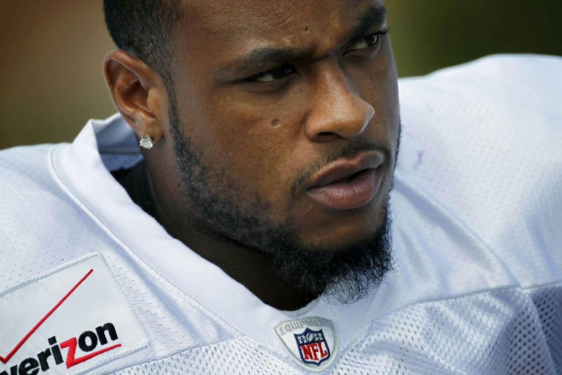 Vikings receiver Percy Harvin