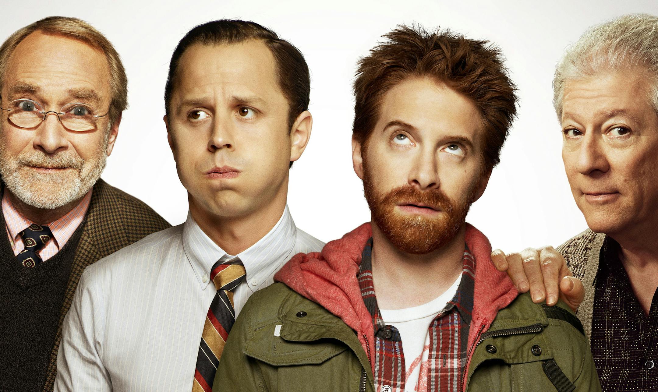 DADS: L-R: Martin Mull, Giovanni Ribisi, Seth Green and Peter Riegert. DADS premieres Tuesday, Sept. 17 (8:00-8:30 PM ET/PT) on FOX. ¬©2013 Fox Broadcasting Co. Cr: FOX
