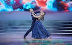 Sasha Farber and Suni Lee performed on ABC’s “Dancing With the Stars” on Monday night.