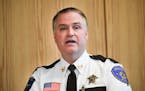 Anoka County Sheriff James Stuart announced the new opioid addiction plan along with Brian Nystrom, CEO Nystrom Associates who will administer care af