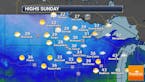 Snow Mainly Across Northern Minnesota Early Sunday - Rollercoaster Temperatures Continue
