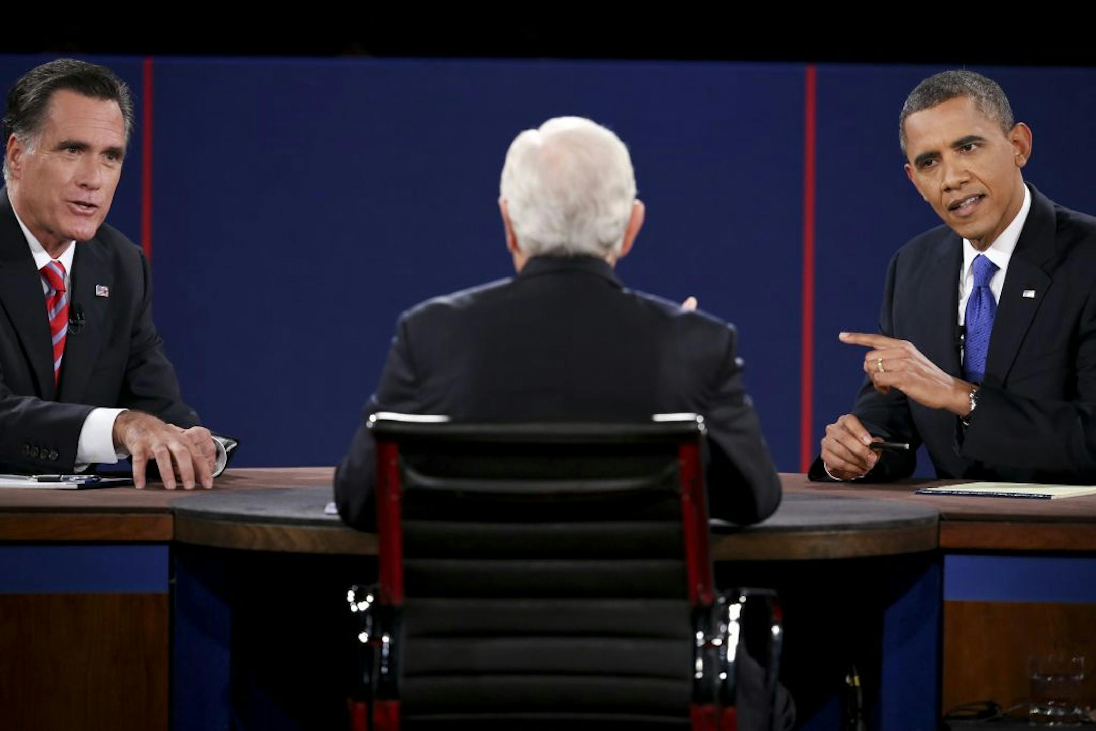 President Obama and GOP presidential candidate Mitt Romney squared off at the third of their three debates, in Boca Raton, Fla.